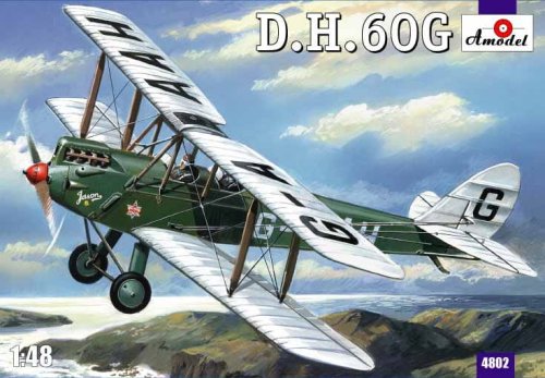 Go to product AMODEL 4802 - 1:48 de Havilland DH.60G Gipsy Moth