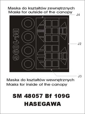 Go to product MONTEX SM48057 - 1:48 Messerschmitt Bf-109 G-2