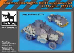 BLACK DOG T35113 - 1:35 Marmon-Herrington Mk II accessories set