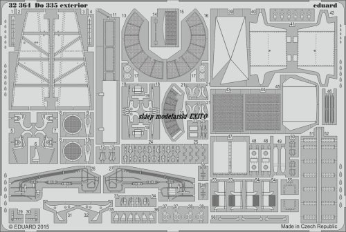 Go to product EDUARD 32364 - 1:32 Do 335 exterior
