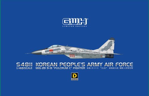 Go to product GREAT WALL HOBBY S4811 - 1:48 Korean People s Army Air Force MiG-29 9-13 Fulcrum C Fighter