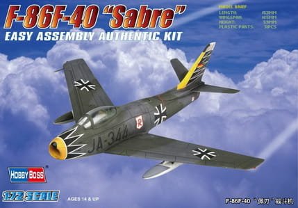 Go to product HOBBY BOSS 80259 - 1:72 American F-86F-40 Sabre