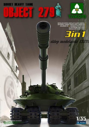 Go to product TAKOM 2001 - 1:35 Soviet Heavy Tank Object 279