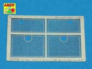 ABER 48A01 - 1:48 German tank Tiger I grilles