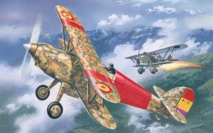 AMODEL 72139 - 1:72 Hawker Fury Spanish 1939