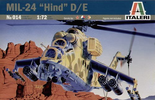 Go to product ITALERI 0014 - 1:72 MIL-24 Hind D/E