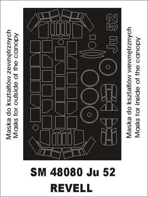 Go to product MONTEX SM48080 - 1:48 Junkers Ju-52/3m