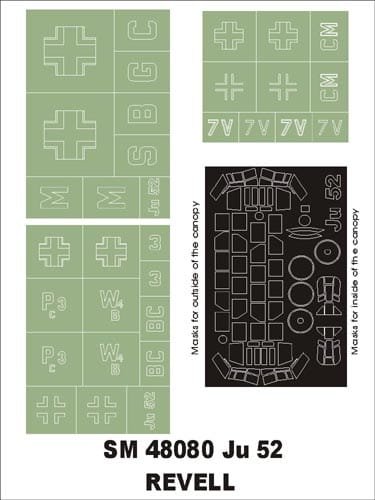 Go to product MONTEX MM48080 - 1:48 Junkers Ju-52