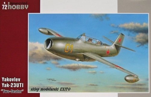 Go to product SPECIAL HOBBY 72245 - 1:72 Yakovlev Yak-23 UTI - Two Seater