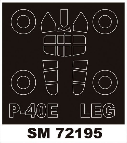 Go to product MONTEX SM72195 - 1:72 Curtiss P-40E
