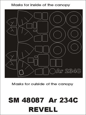 Go to product MONTEX SM48087 - 1:48 Arado Ar 234C