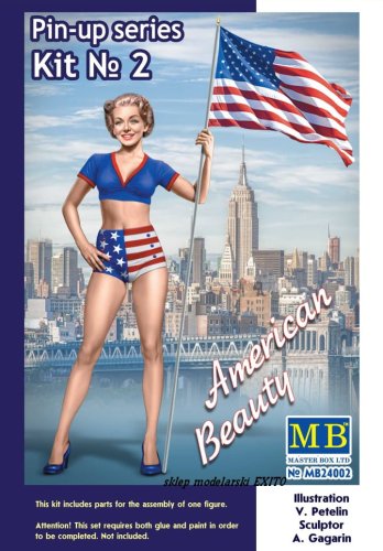 Go to product MASTER BOX 24002 - 1:24 Pin-up series Kit No.2 Betty