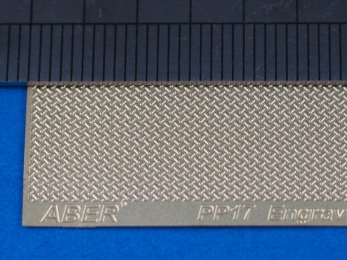 Go to product ABER PP17  - Engrave plate (140 x 39 mm) - pattern 17