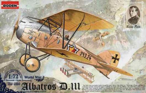 Go to product RODEN 026 - 1:72 Albatros D.III oeffag s.253