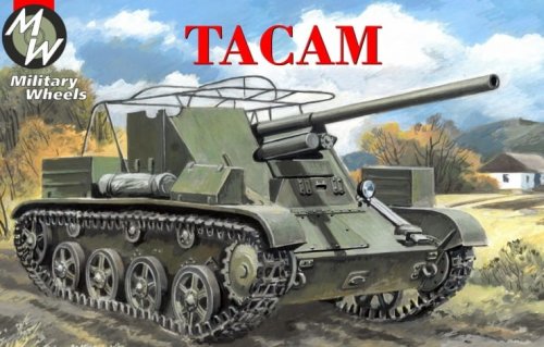 Go to product MILITARY WHEELS 7268 - 1:72 TACAM - Romanian Tank Destroyer