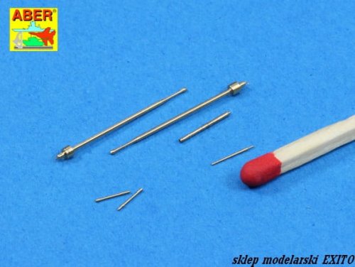 Go to product ABER 1:350L-70  - 1:350 Set of barrels and periscopes for German U-Boot Type IX