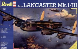 REVELL 04300 - 1:72 Avro Lancaster Mk.I/III