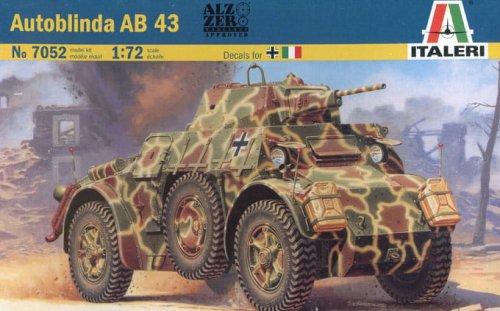 Go to product ITALERI 7052 - 1:72 Autoblinda AB 43