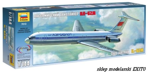 Go to product ZVEZDA 7013 - 1:144 Ilyushin IL-62 M