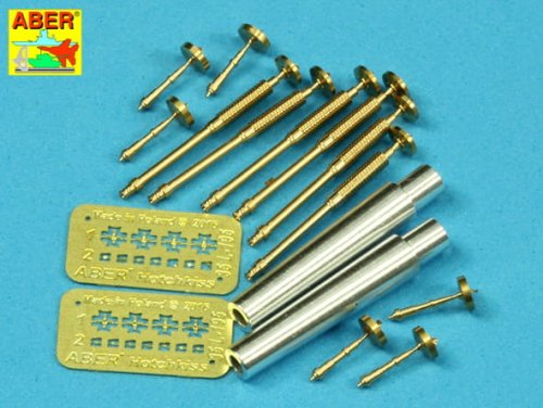 Go to product Aber 35L-197 - 1:35 Mk.V tank metal gun barrels set