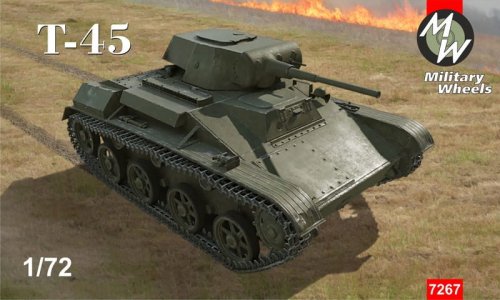 Go to product MILITARY WHEELS 7267 - 1:72 Tank T-45