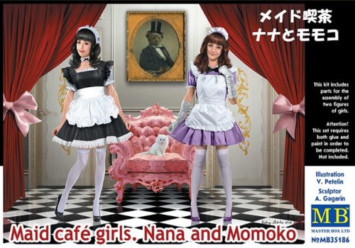 Go to product MASTER BOX 35186 - 1:35 Maid cafe girls Nana and Momoko