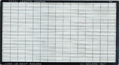 Go to product EDUARD 99001 - 1:350 US Navy Railing