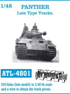 Friulmodel ATL-4801 - 1:48 Panther late type metal tracks