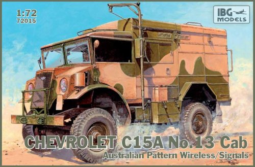 Go to product IBG 72015 - 1:72 Chevrolet C.15A No.13 Cab Australian Pattern Wireless / Signals