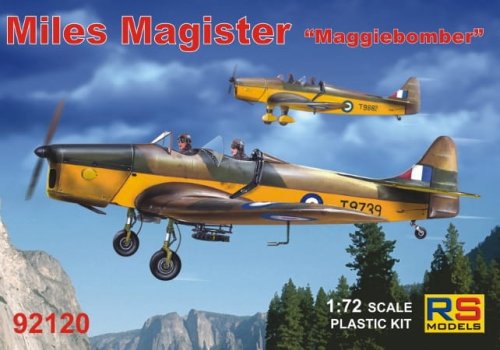 Go to product RS MODELS 92120 - 1:72 Miles Magister - "Maggiebomber"