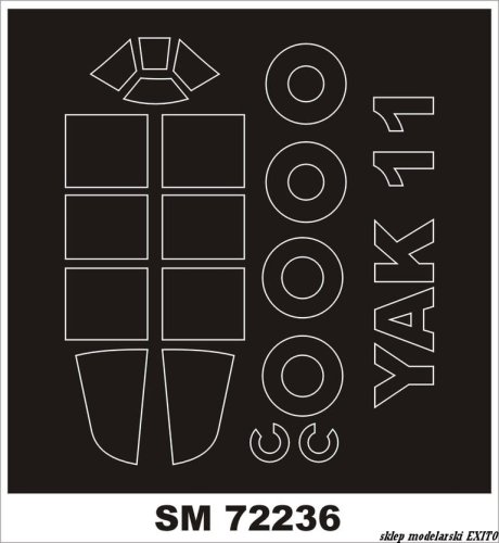 Go to product MONTEX SM72236 - 1:72 Yak-11