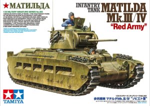 TAMIYA 35355 - 1:35 Infantry Tank Matilda Mk.III/IV Red Army