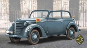 ACE 72507 - 1:72 Olympia Staff Car Cabrio (2 door cabrio)