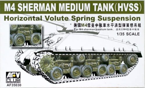 Go to product AFV CLUB 35030 - 1:35 M4A3E8 HVSS Suspension