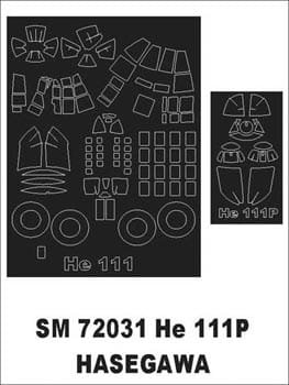 Go to product MONTEX SM72031 - 1:72 Heinkel He-111 P