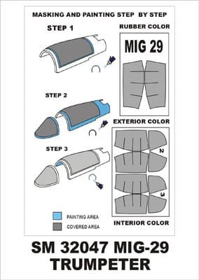 Go to product MONTEX SM32047 - 1:32 MiG-29