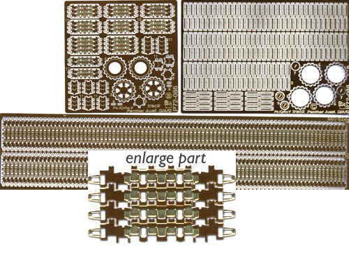 Go to product PART P72086 - 1:72 Pz.Kpfw. V Panther tracks