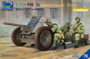RIICH MODELS 35026 - 1:35 3,7 cm PaK 36 Anti-Tank Gun