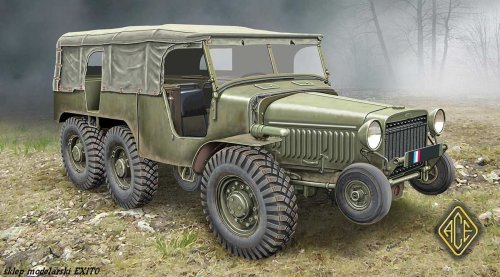 Go to product ACE 72536 - 1:72 French WW2 Artillery tractor (6x6) W15T