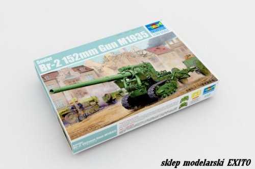 Go to product TRUMPETER 02338 - 1:35 Soviet Br-2 152mm Gun M1935