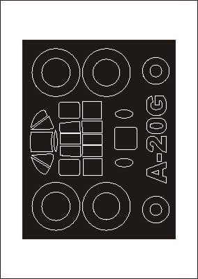 Go to product MONTEX SM72152 - 1:72 A-20 G Havoc