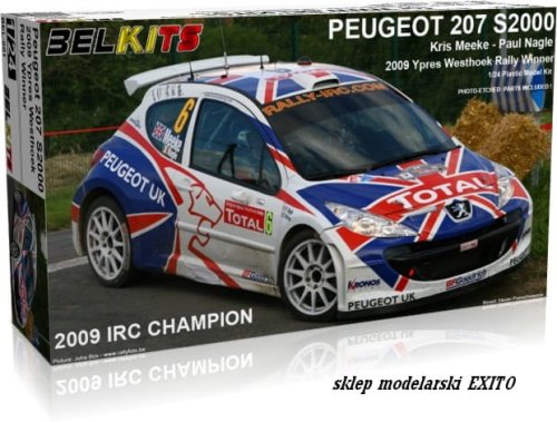 Go to product BELKITS 001 - 1:24 Peugeot 207 S2000