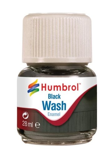 Go to product HUMBROL AV0201 - Enamel Wash - Black 28ml