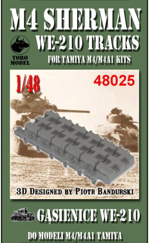 Go to product TORO MODEL 48025 - 1:48 M4 Sherman - WE-210 tracks