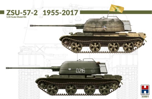 Go to product HOBBY 2000 35001 - 1:35 ZSU-57-2 1955-2017 w/bonus (11 Painting and Marking )