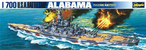 Go to product HASEGAWA WL608 49608 - 1:700 U.S.S. Alabama