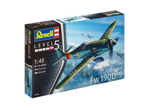 Go to product REVELL 03930 - 1:48 Focke Wulf Fw190 D-9