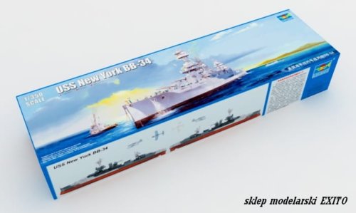 Go to product TRUMPETER 05339 - 1:350 USS New York BB-34