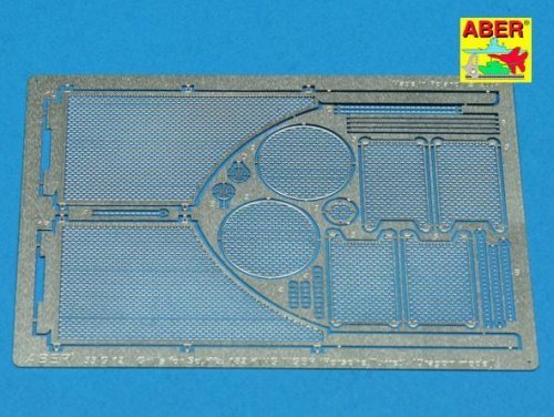 Go to product ABER G12  - 1:35 Grills for Sdkfz.182 Kingtiger (Porsche turret)