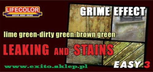 Go to product LIFECOLOR MS11 - Leaking and Stains - Grime Effect
